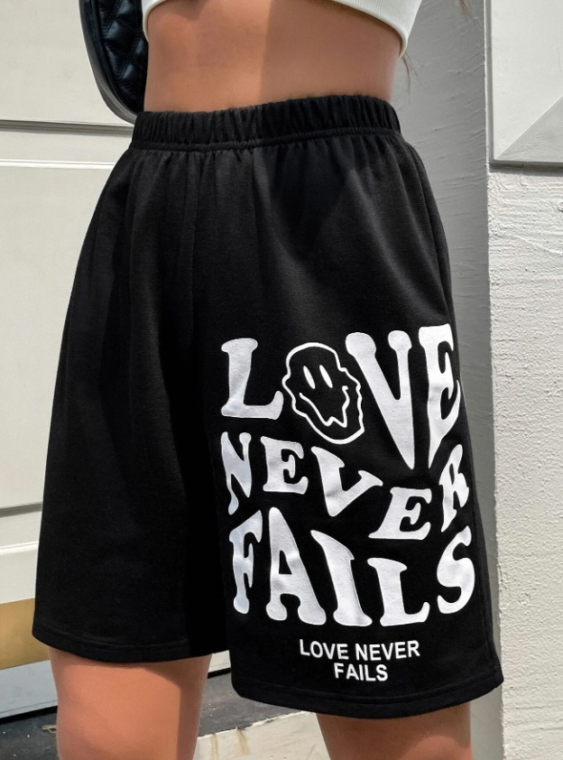 Černé sportovní kraťasy