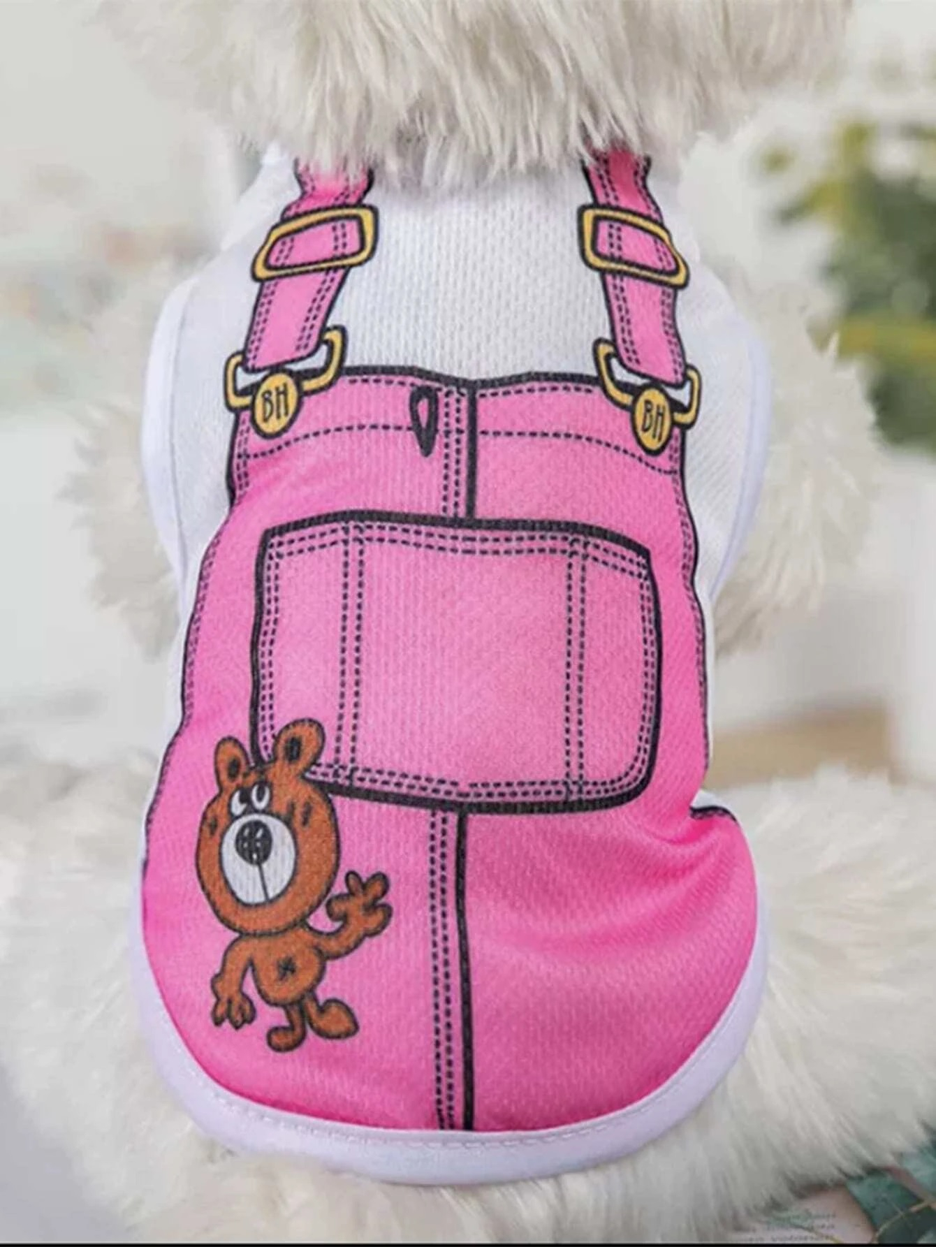 Růžový top pro psa