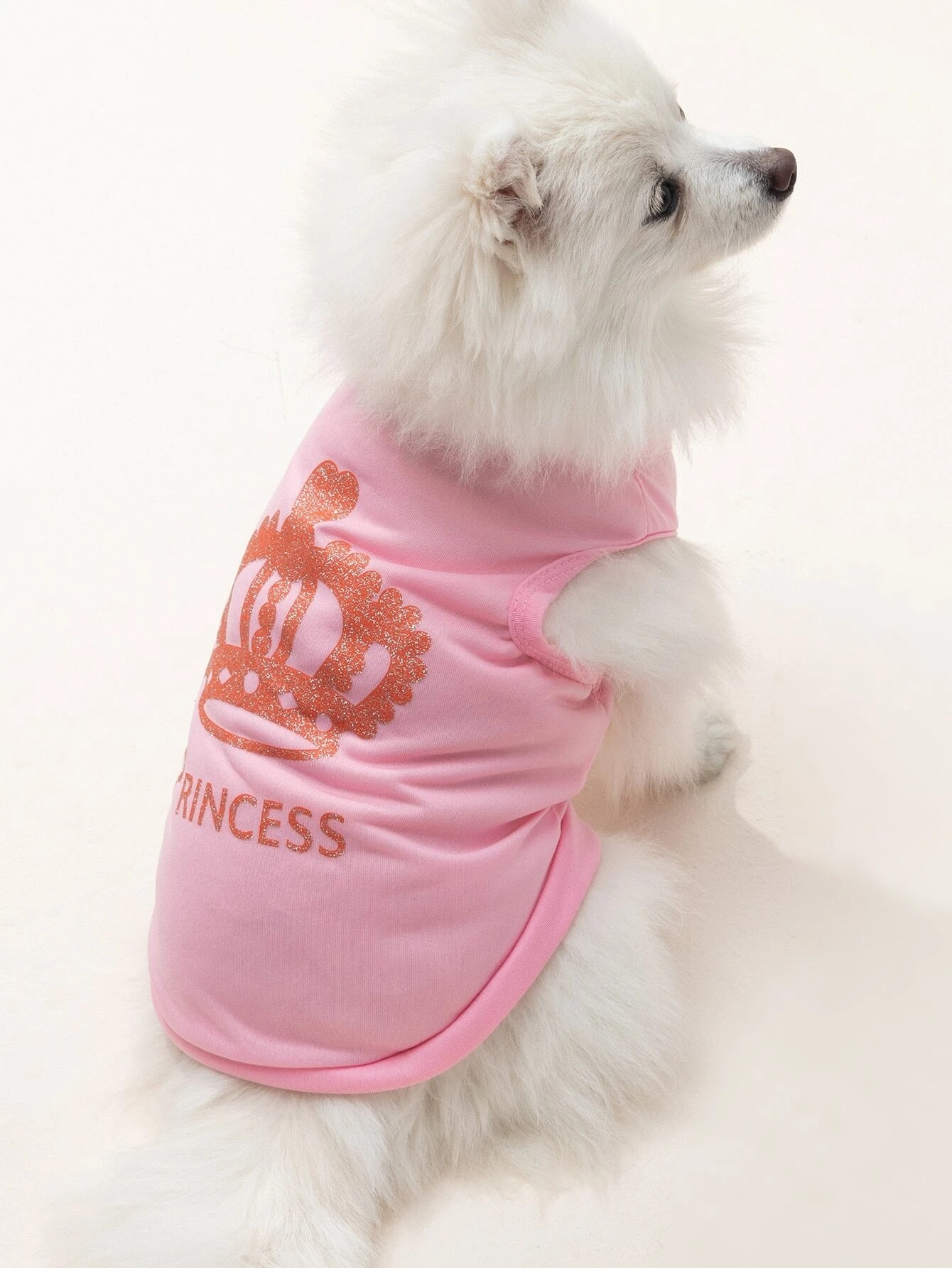 Růžový top pro psa