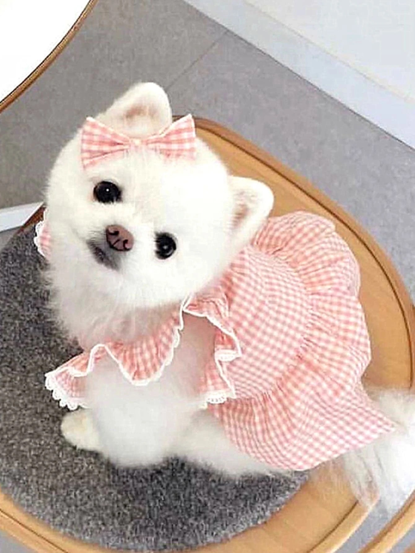 Růžový top pro psa