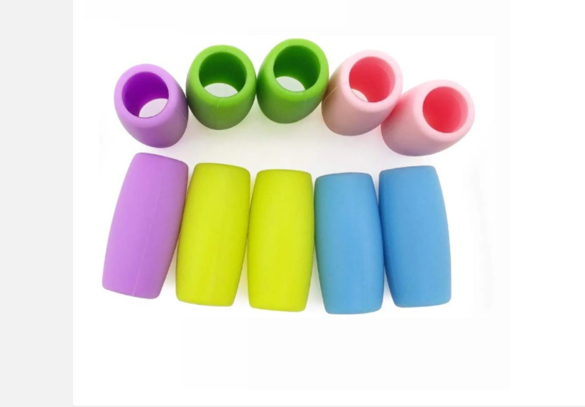 Silikonové tipy na kovové brčko