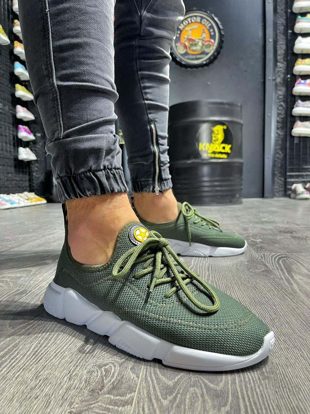 Zelené  pánské tenisky