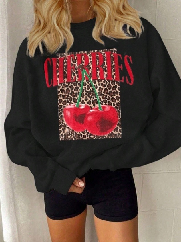 Černá mikina FASHION