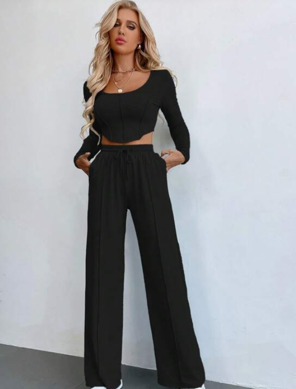 Černý sportovní komplet