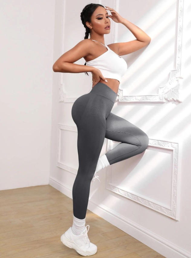 Sivé push-up legíny (obrázek 3)