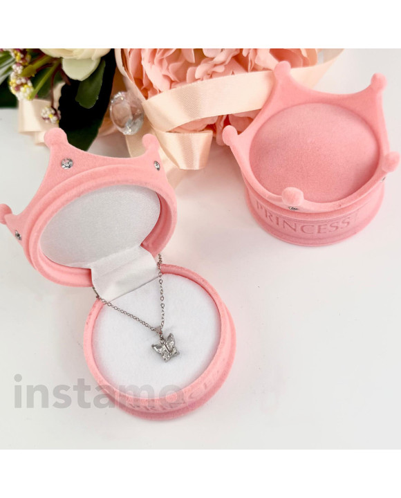 Ocelový náhrdelník motýl-321785-20