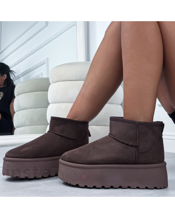 Tmavě hnědé sněhule-322933-20