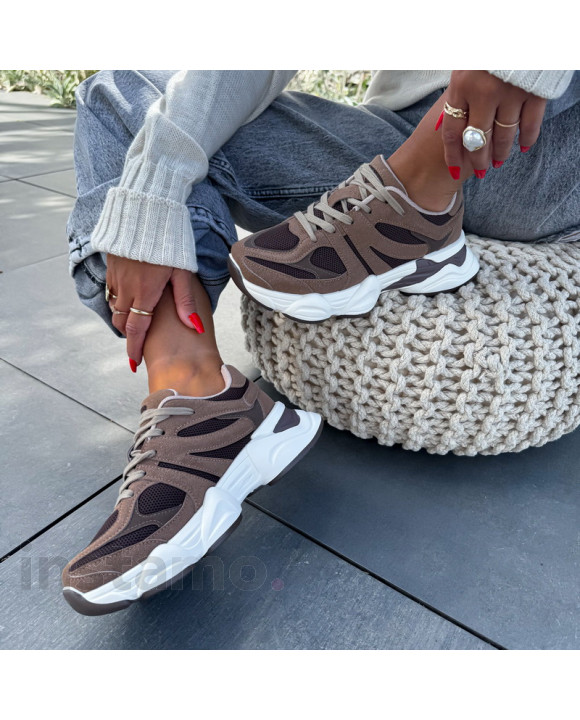 HNĚDÉ TENISKY-321234-20