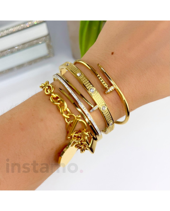 Dámský ocelový náramek-322014-20