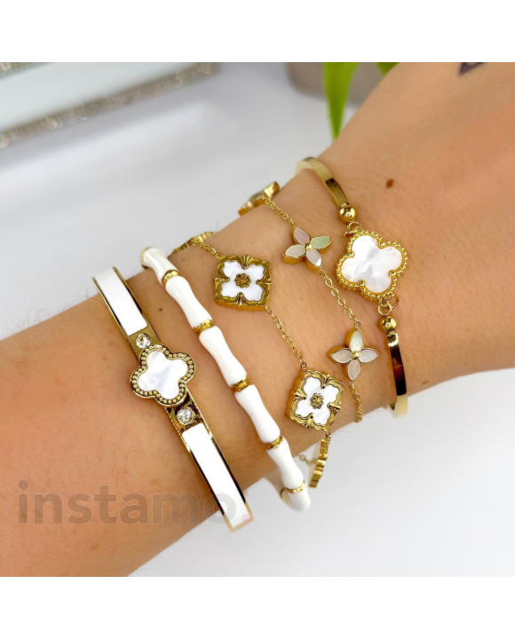 Dámský ocelový náramek-321952-20