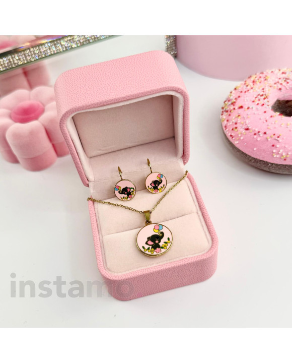 Dětská ocelová souprava sloník-322337-20