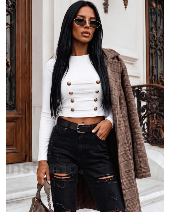 Bílý top s knoflíky-330343-20