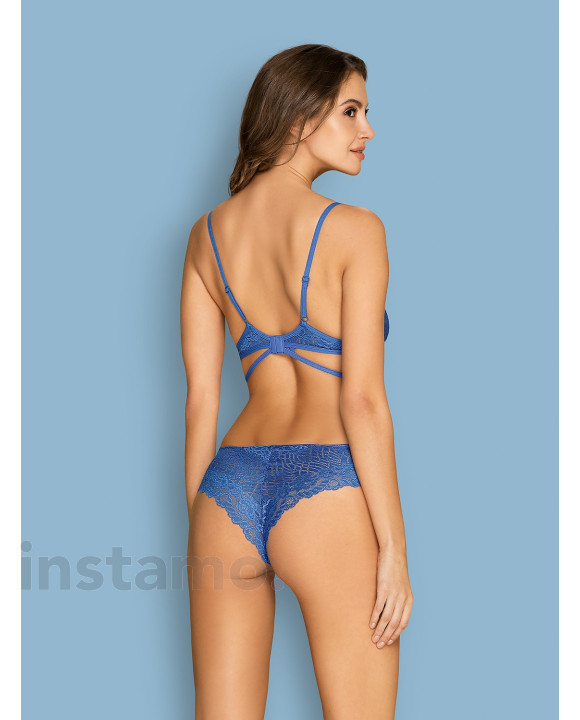 Modrý krajkový set-260896-20