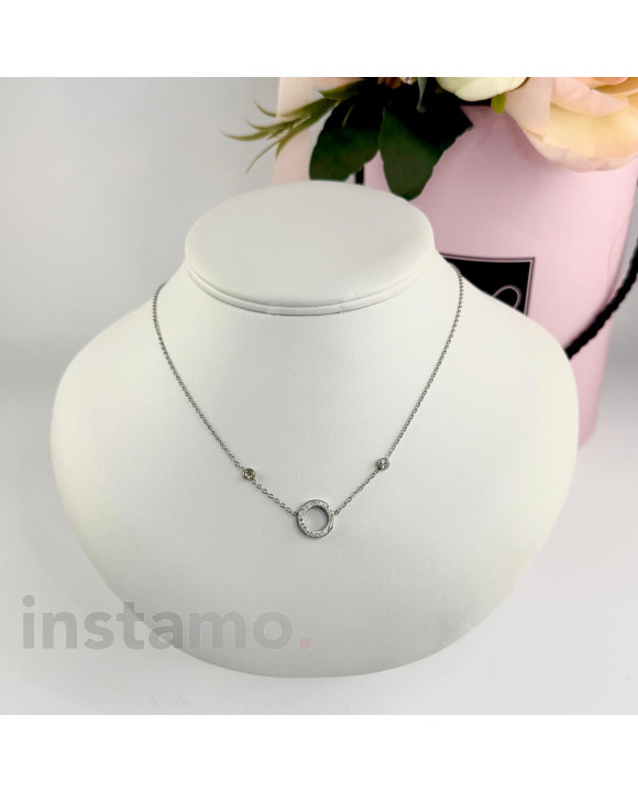 Ocelový náhrdelník s přívěskem-321794-20