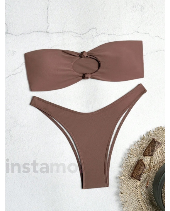 Hnědé dvoudílné plavky-325466-20