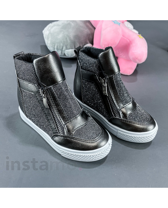 Šedé kotníkové tenisky-261049-20