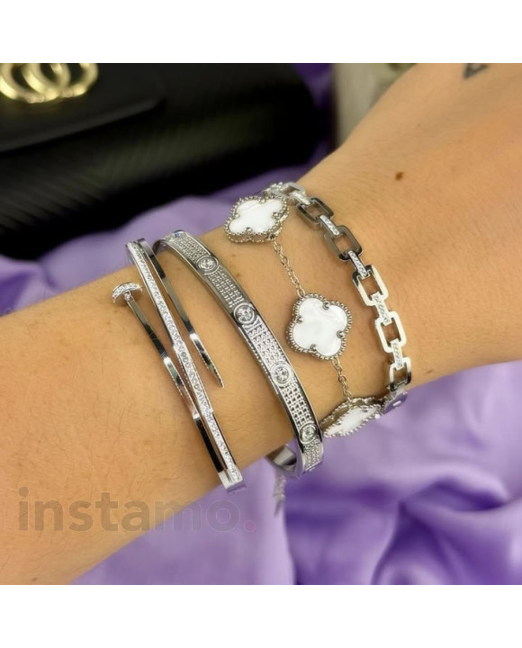 Dámský ocelový náramek-321967-20