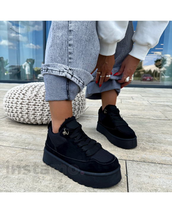 Černé zateplené tenisky-321488-20