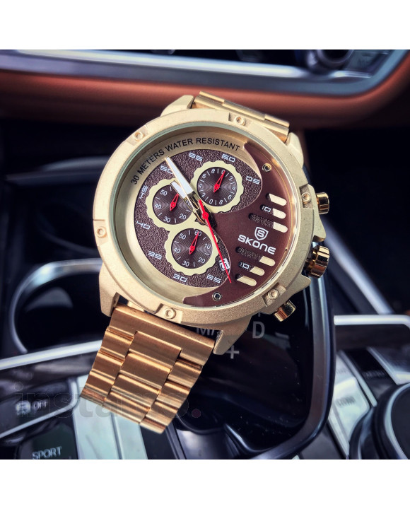 Pánské pozlacené hodinky-171633-20