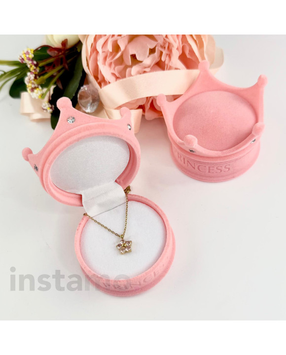 Dámský ocelový náhrdelník s přívěskem kvítek-321779-20