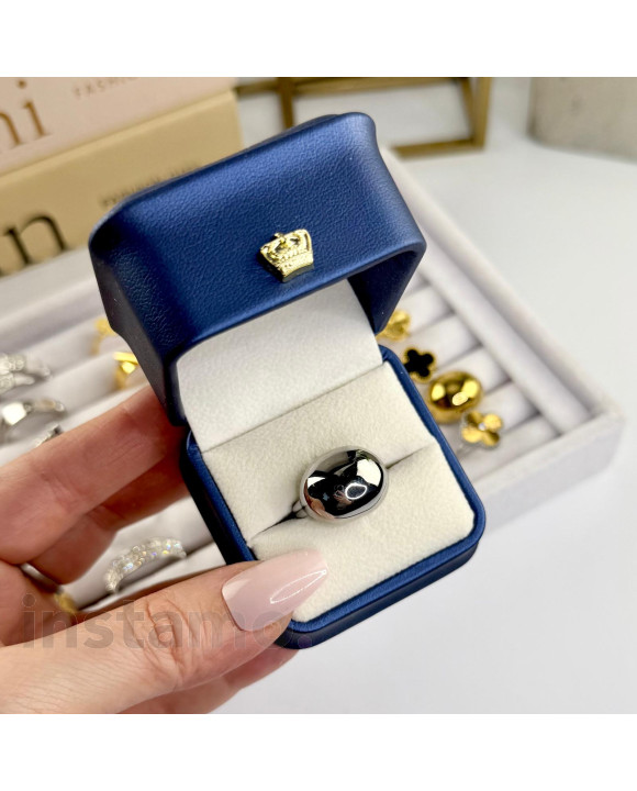 Ocelový nastavitelný prsten-322059-20