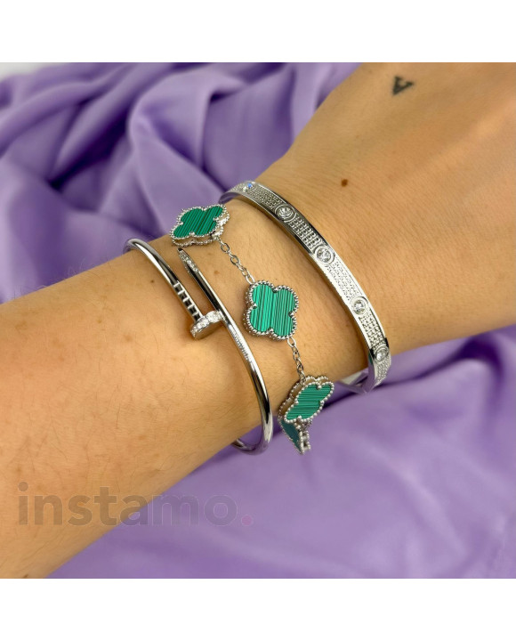 Dámský ocelový náramek-321575-20