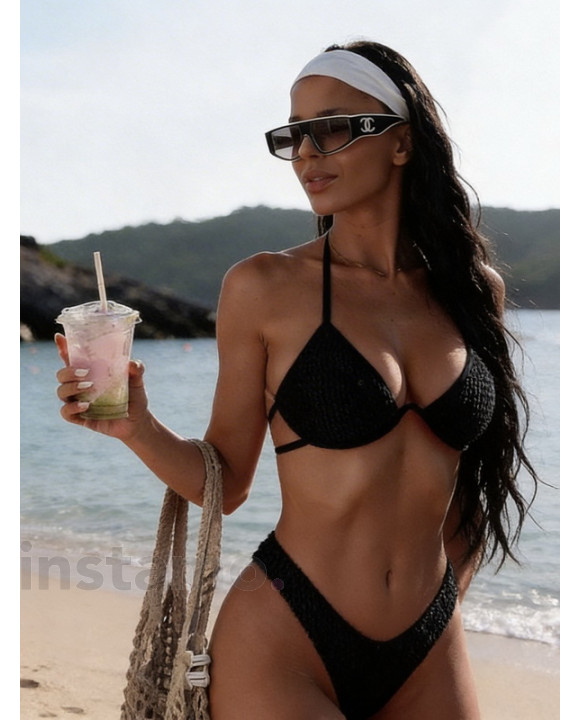 Černé dvoudlné plavky-325885-20