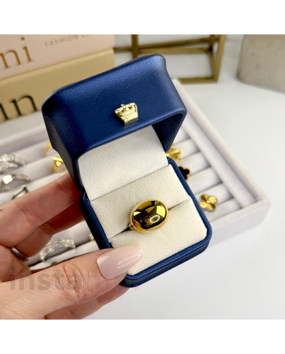 Ocelový nastavitelný prsten-322057-20