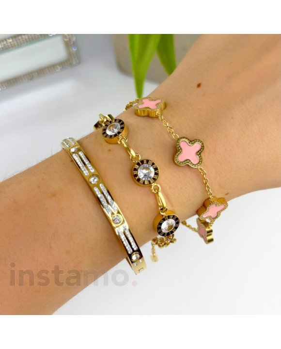 Dámský ocelový náramek-321590-20