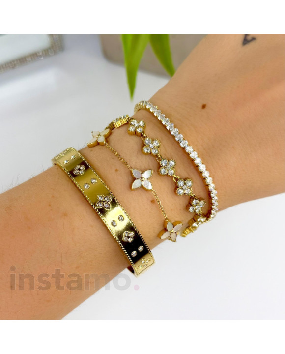 Dámský ocelový náramek-322016-20