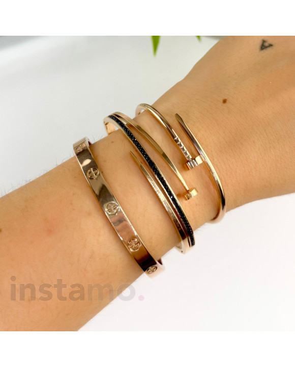 Dámský ocelový náramek rose-321978-20