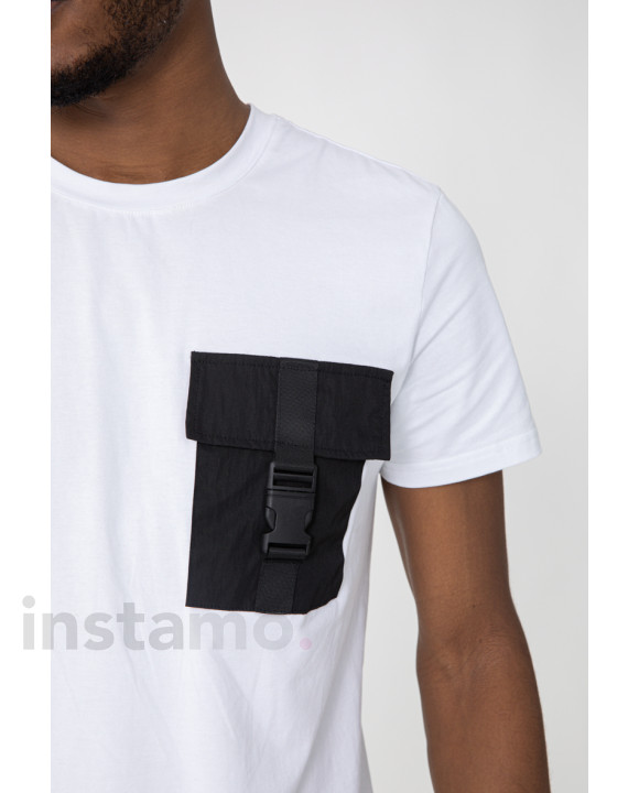 Bílé trendy tričko-244708-20