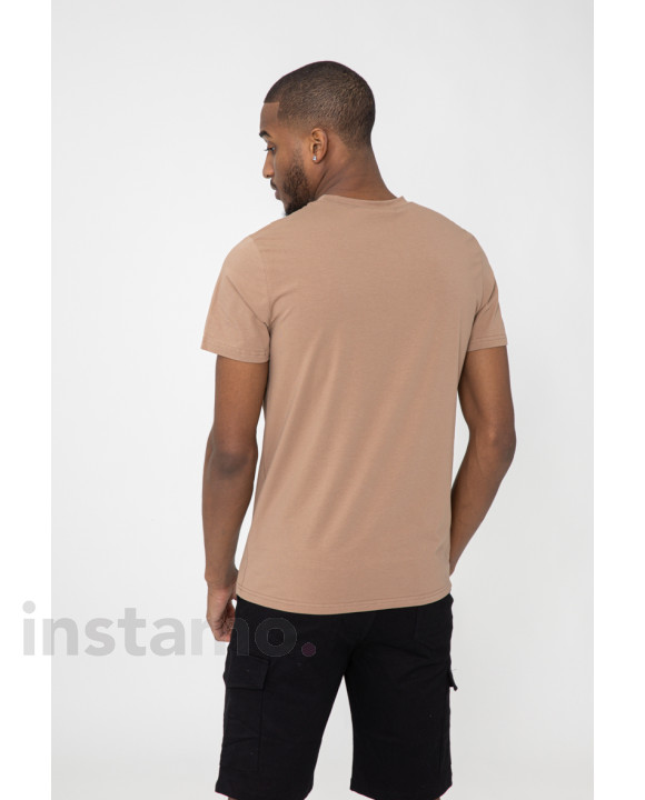 Hnědé trendy tričko-245800-20