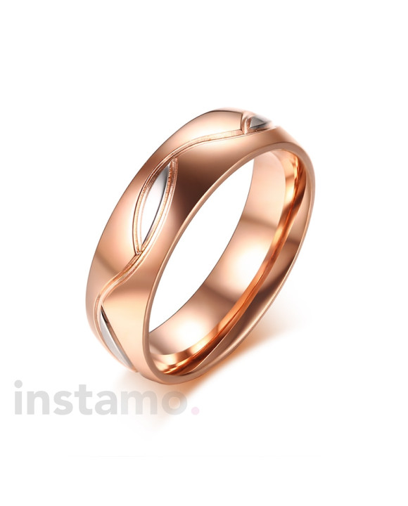 Pánska obrúčka Rosé Gold