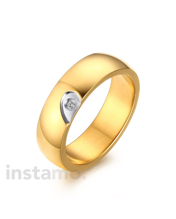 Pánska oceľová obrúčka