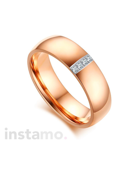 Dámska oceľová obrúčka