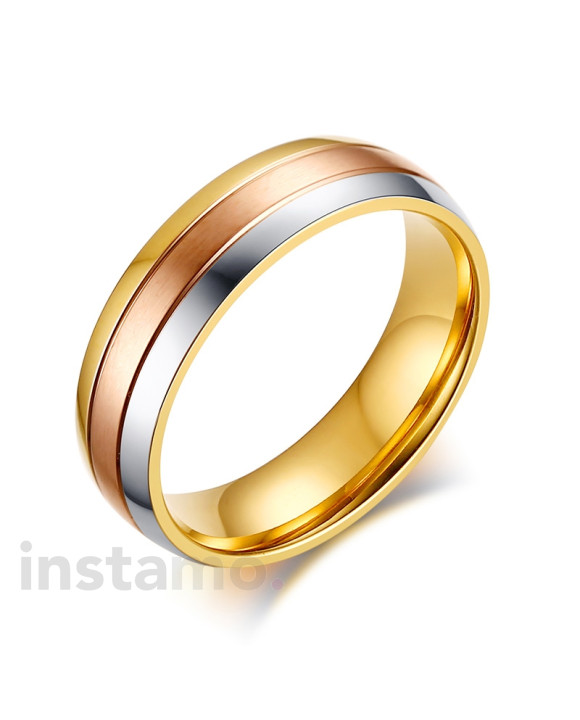 Pánska oceľová obrúčka 