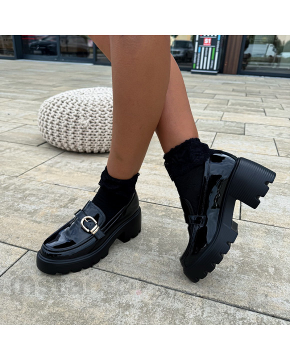 Černé lakované mokasíny-322677-20