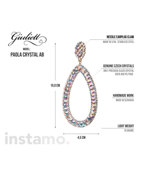 GIULIETT PAOLA CZECH CRYSTAL AB