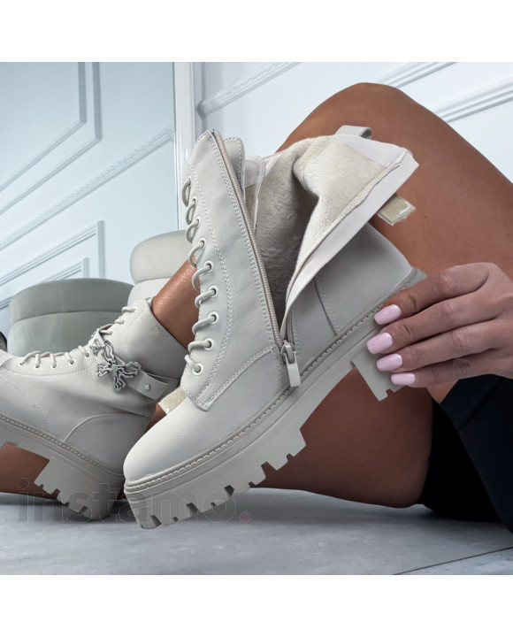 Béžové polokozačky-323134-20