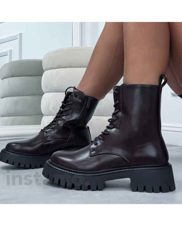 Hnědé polokozačky-323382-20