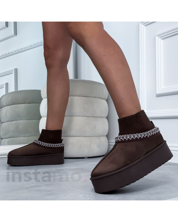 Tmavě hnědé sněhule-323530-20