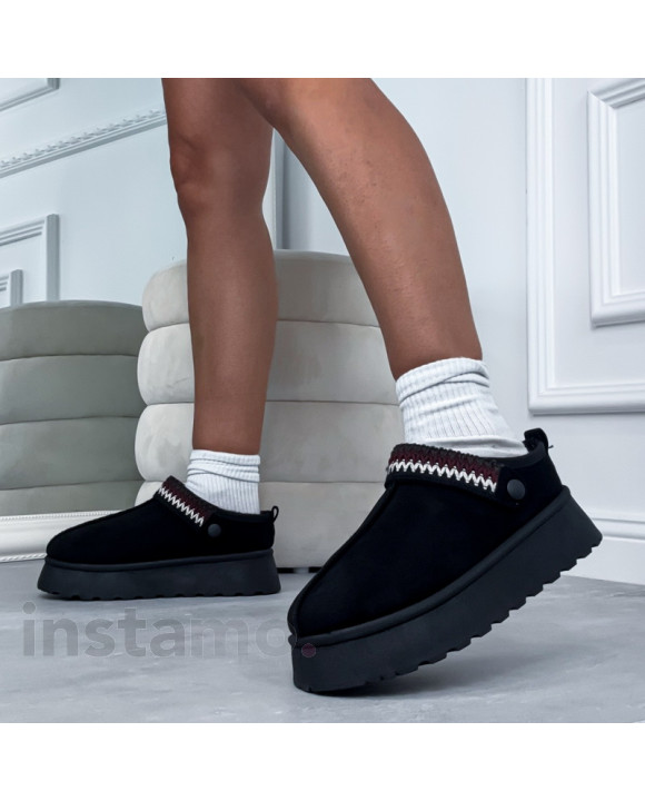 Černá nasouvací obuv-323544-20