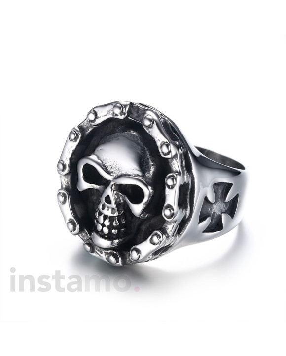 Pánsky oceľový prsteň