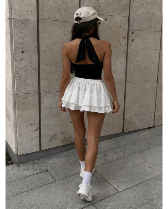 Černý top na vázání-327099-20