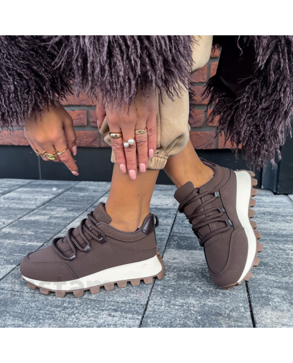 Tmavě hnědé tenisky-323906-20