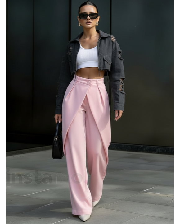 Růžové široké kalhoty-325858-20