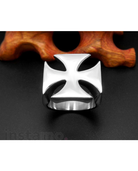 Pánsky oceľový prsteň