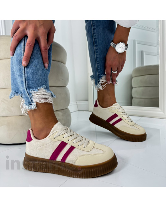 Béžovo-fuchsiové tenisky-324809-20