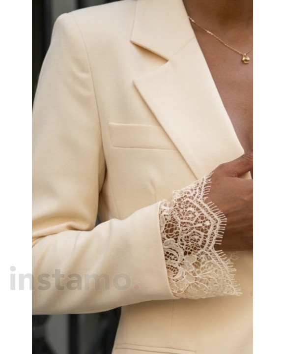 Smetanové sako s krajkou-326302-20